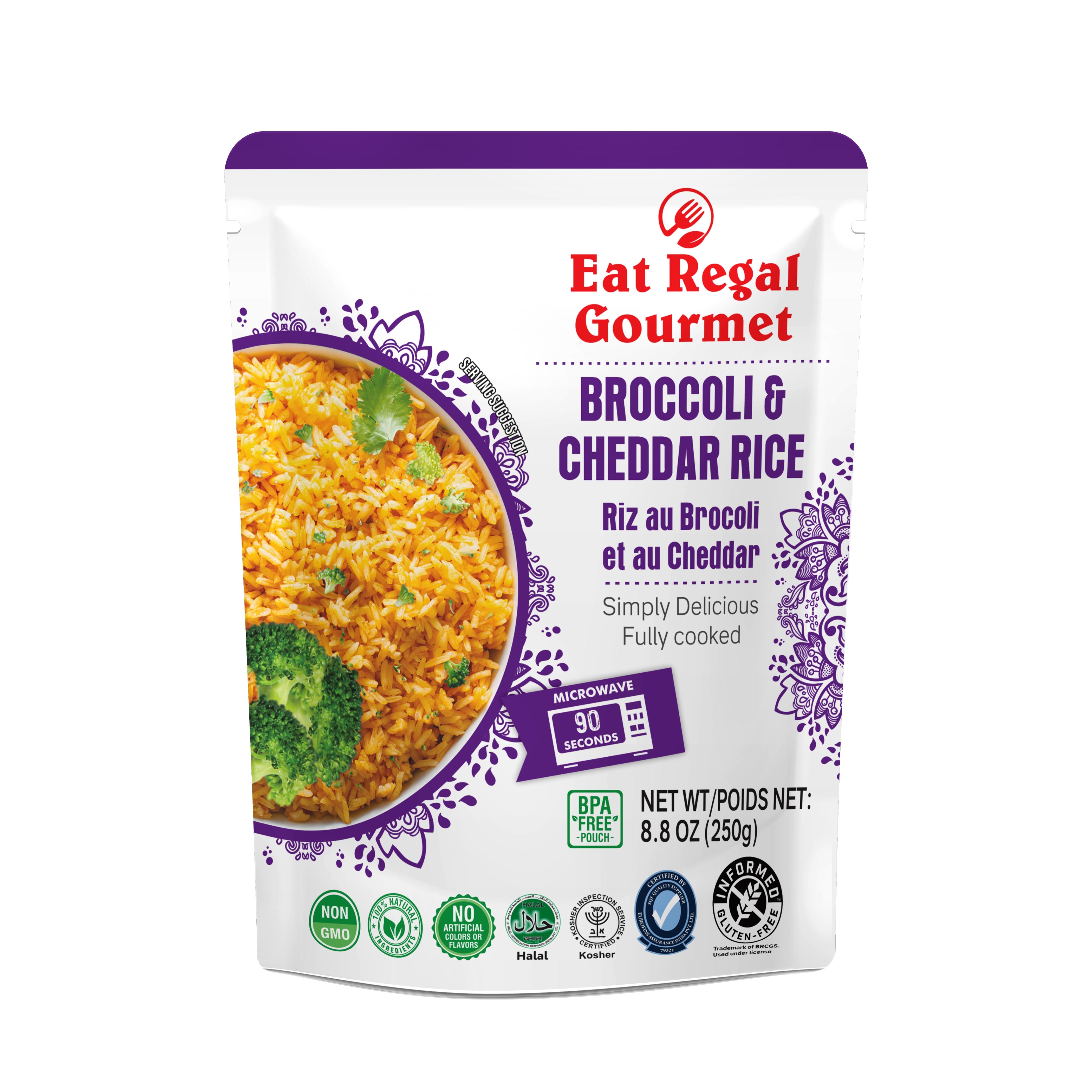 Broccoli & Cheddar Flavored Rice