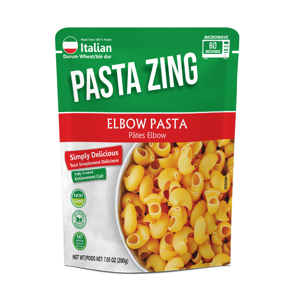 Pasta Zing Elbow Pasta - Ready in 60 Seconds