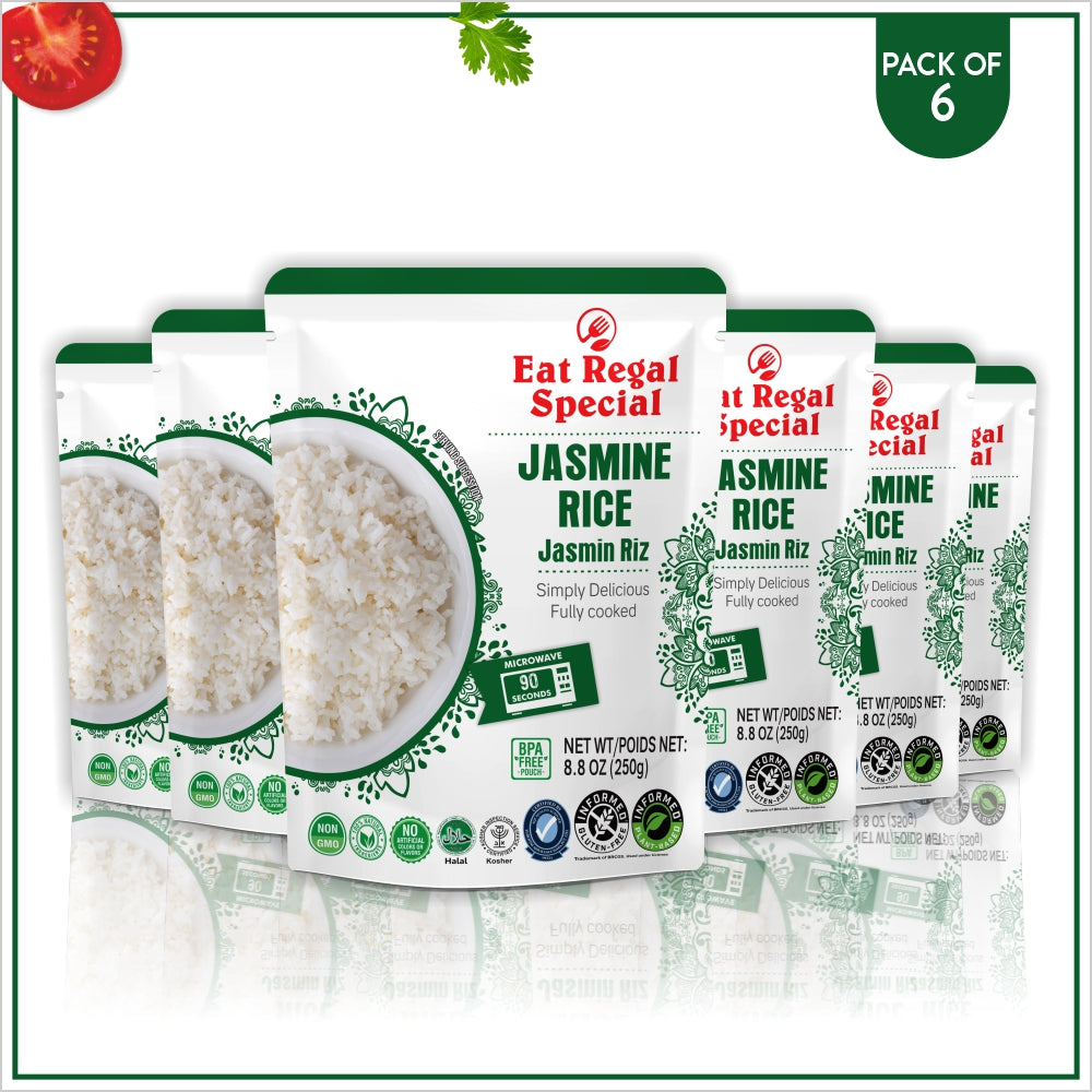 Eat Regal Thai Jasmine Rice - Ready in 90 Seconds - Regal Kitchen Foods USA LLC