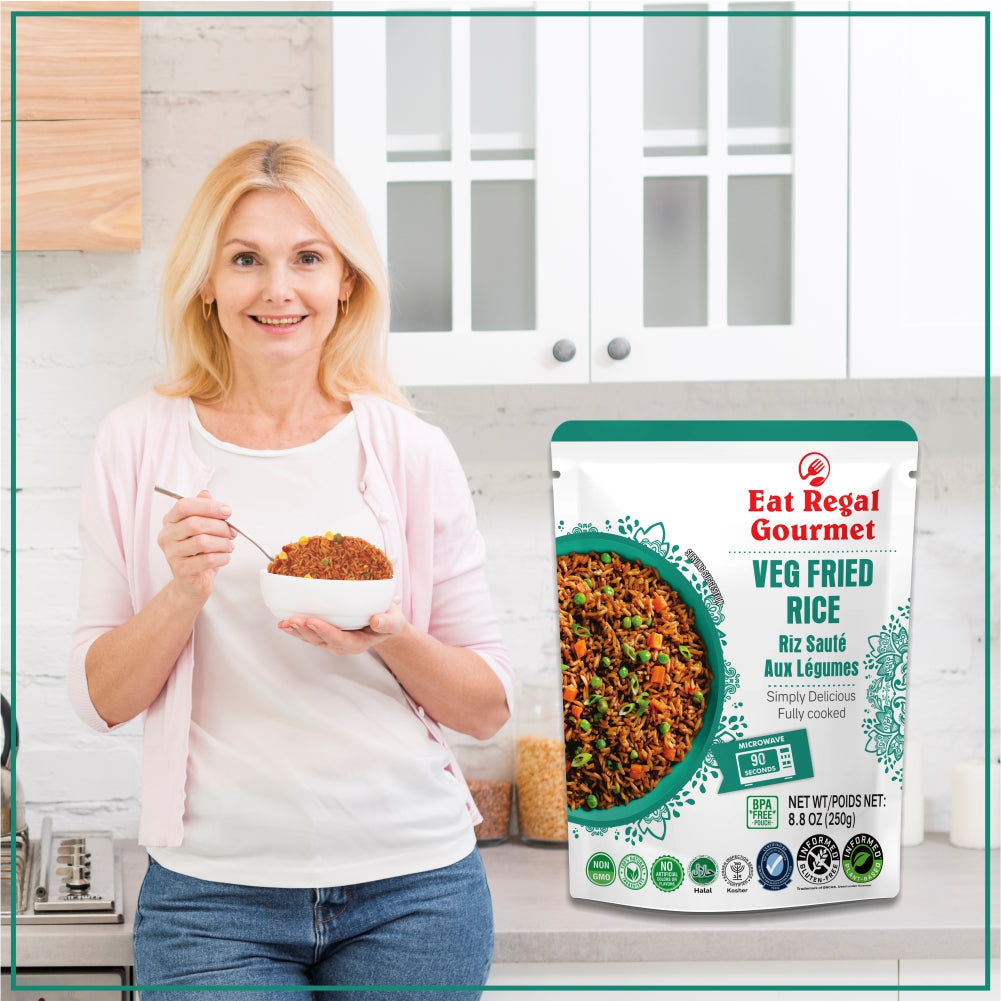 Eat Regal Veg Fried Rice - Ready in 90 Seconds