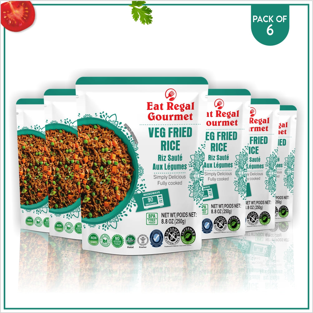 Eat Regal Veg Fried Rice - Ready in 90 Seconds